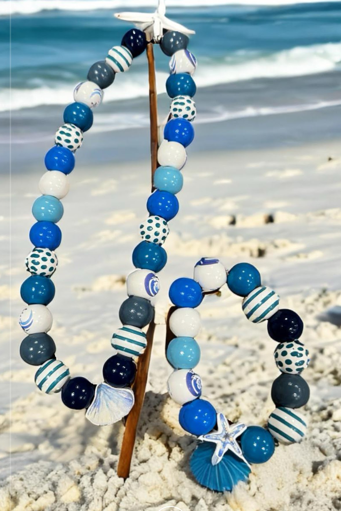 Handcrafted Wooden Bead Necklaces - Eco-Friendly, Multi-Themed, Various Sizes