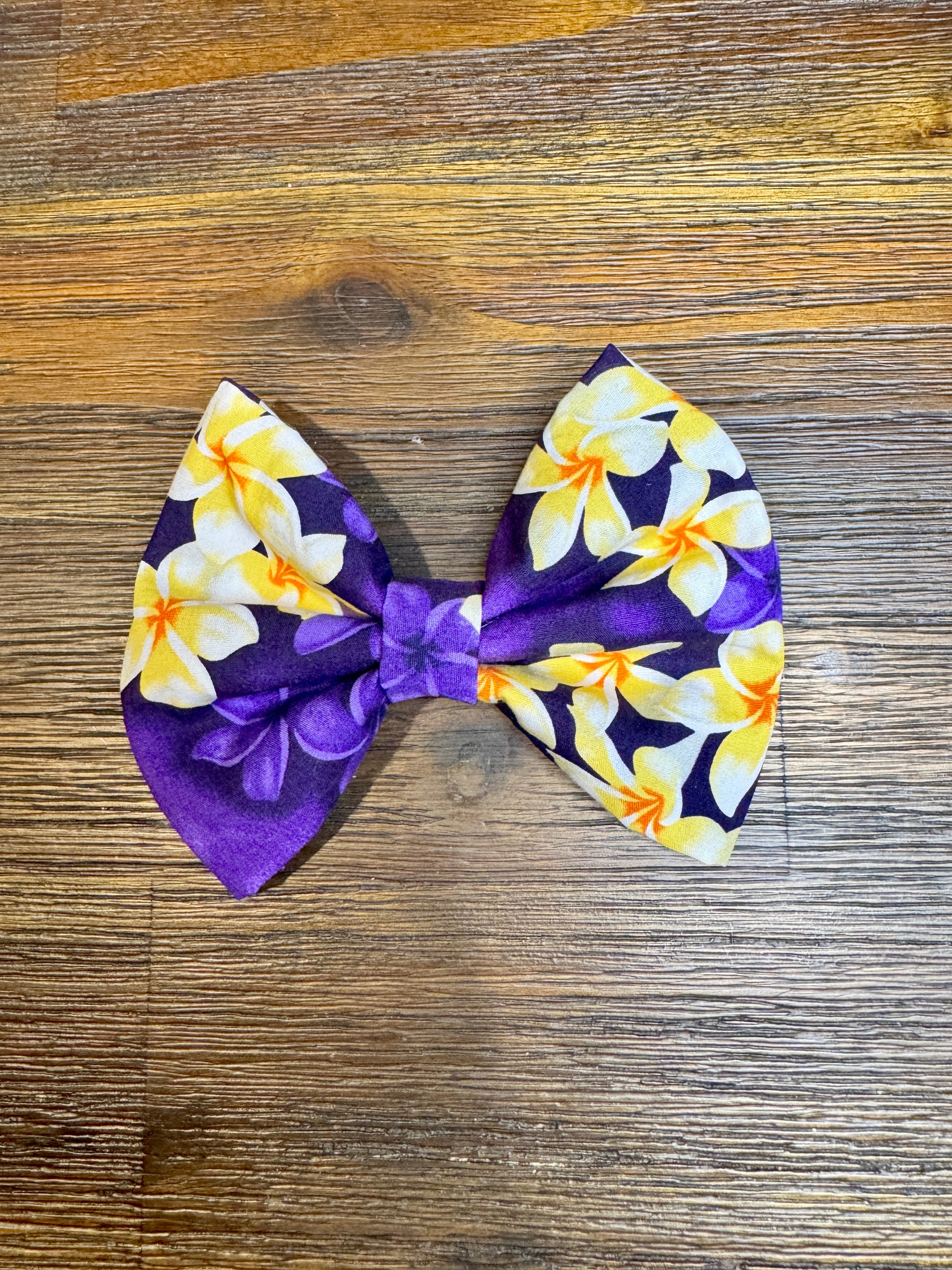 Handmade Pet Bow Tie - Hawaiian and Pride Prints